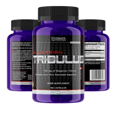 Bulgarian Tribulus, 750mg, 90 Cápsulas, Ultimate Nutrition