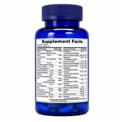 ABC Plus Multivitamínico e Multimineral Completo, Energia e Imunidade, 100 Caplets, Puritan’s Pride