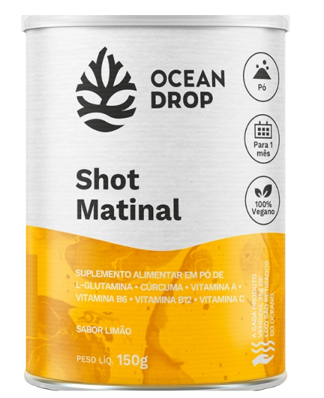 Shot Matinal, Auxilio para Imunidade, 150g, Ocean Drop