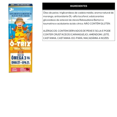 Ômega 3 Infantil em Gotas, DHA e EPA, 30ml, Flora Nativa