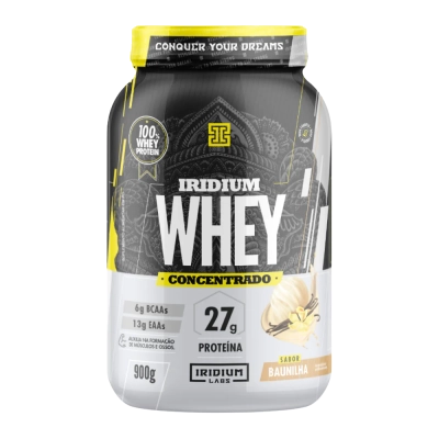 Whey Protein Concentrado, 900g, Iridium Labs