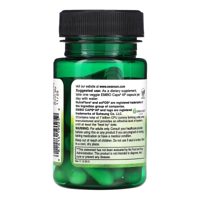 L. Reuteri Plus,7 billion Cfu, 30 Cápsulas, Swanson