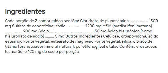 TriFlex com Glucosamina, Condroitina e MSM, 240 Cápsulas, GNC