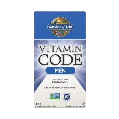 Fórmula Multivitamínica Masculina, Vitamin CODE, 120 Cápsulas, Garden of Life