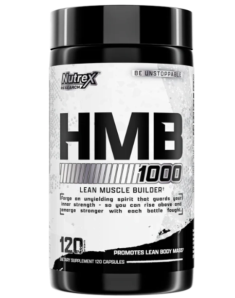 HMB, 1000mg, 120 Cápsulas, Nutrex