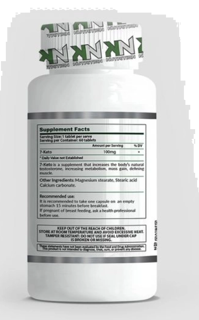 7-Keto 100mg, 60 Tablets, KN Nutrition