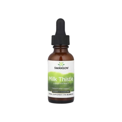 Milk Thistles Liquid Extract, 29.6ML,Swanson