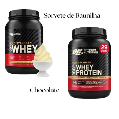 Whey Gold Standard 100% Isolate Protein Powder, Sabores, Optimum Nutrition