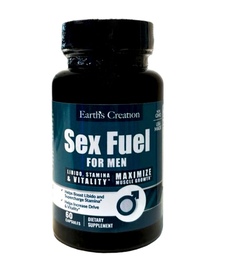 Sex Fuel For Men, 60 Capsulas, Earth's Creation