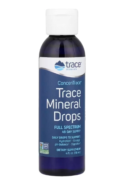 ConcenTrace, Gotas de Minerais Trace, 118 ml, Trace Minerals