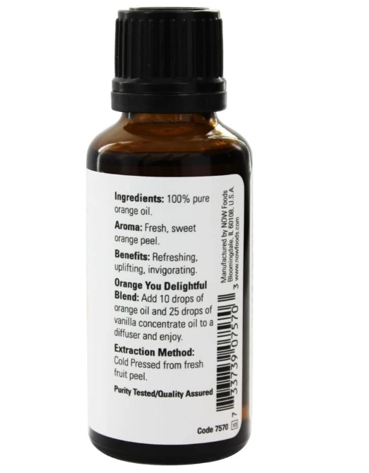 Óleos Essenciais, Aromaterapia com Fragrâncias Variadas. 30ml, Now