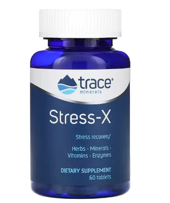 Stress-X, 60 comprimidos, Trace Minerals