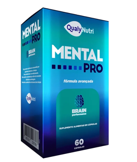 Mental Pro 500mg, 60 Cápsulas, QualyNutri