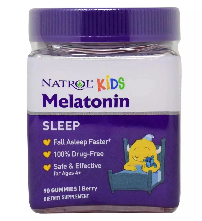 Melatonina Kids 1mg, 90 Gomas Sobor Frutas Silvestres, Natrol