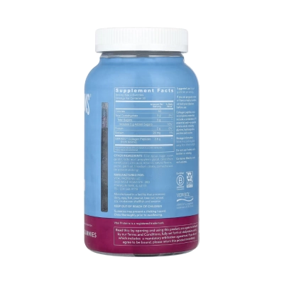 Gomas de Colágeno, Framboesa, 128 Gomas, Vital Proteins