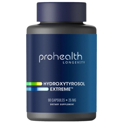 Hidroxitirosol Extreme com Olea25, Antioxidante Poderoso, 90 Cápsulas, ProHealth Longevity