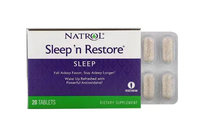 Sleep 'n Restore, 20 comprimidos, Natrol