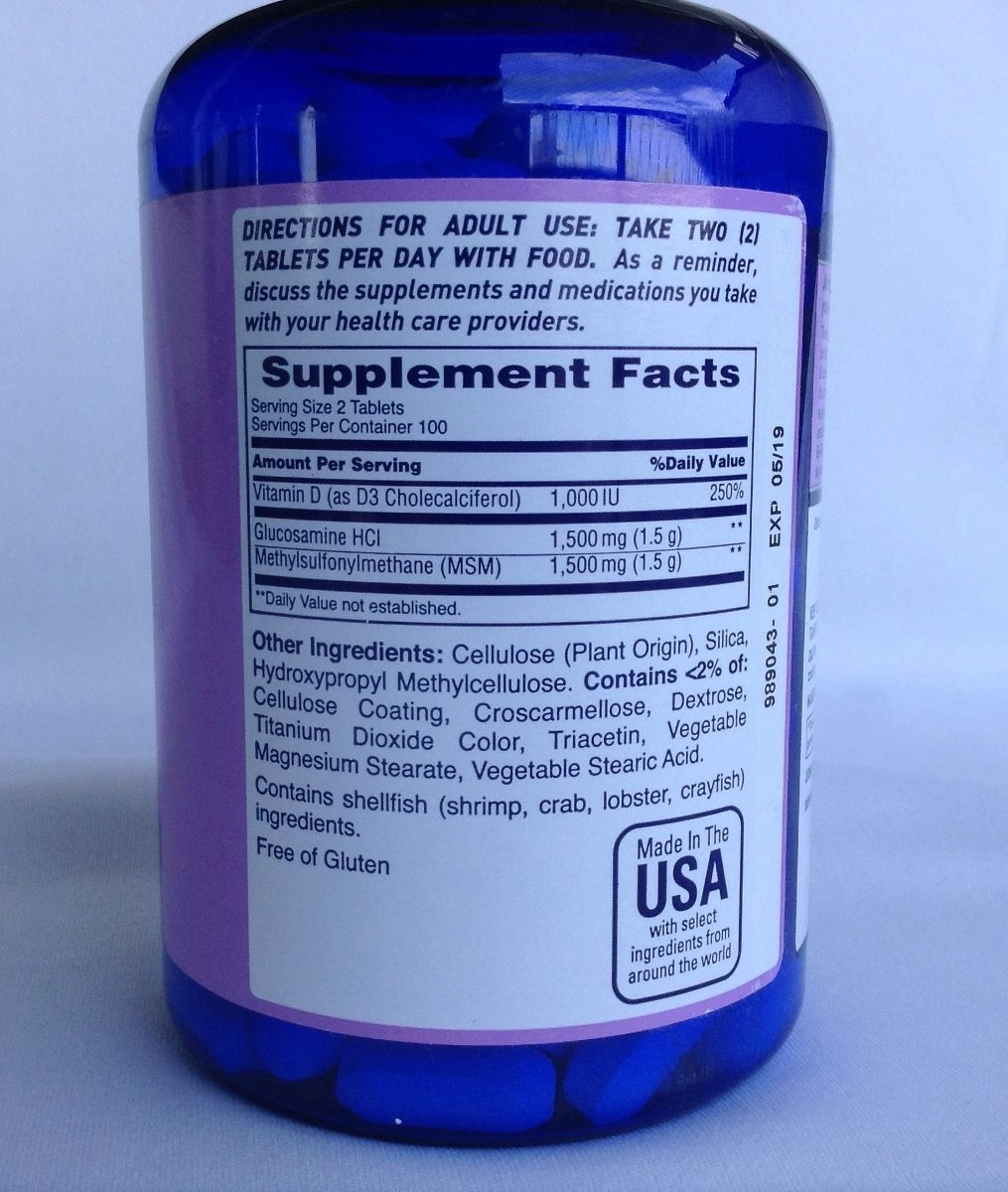 Osteo Bi Flex MSM com Glucosamina, 200 Comprimidos