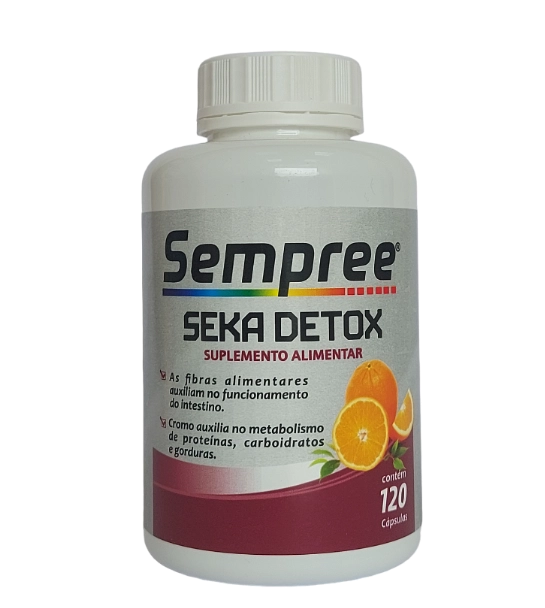Suplemento alimentar, Sempree Sekadetox, 120 cápsulas, Alquimia