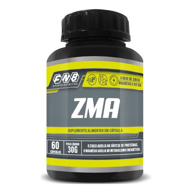 Zma (Zinco+Magnésio+Vitamina B6), 60 Cápsulas