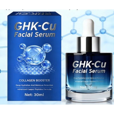 Sérum Facial de Peptídeos GHK-CU, Fórmula suave, 30ml, Feulover