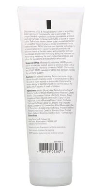 Creme, Glucosomina, MSM e Arnica, Loção de Lipossomas, 237ml, Now