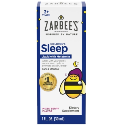 Melatonina Kids 1mg, 30ml Sabor Frutas Vermelhas, Zarbee's