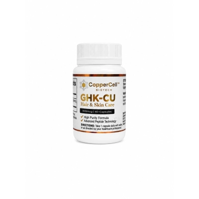 GHK-CU 300mcg, 60 Cápsulas, Copper Cell