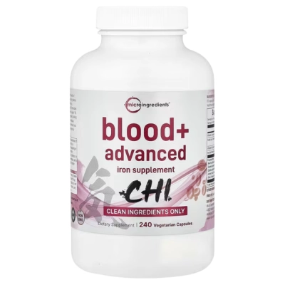 Blood + Advanced 14 em 1, 240 Cápsulas, Micro Ingredients