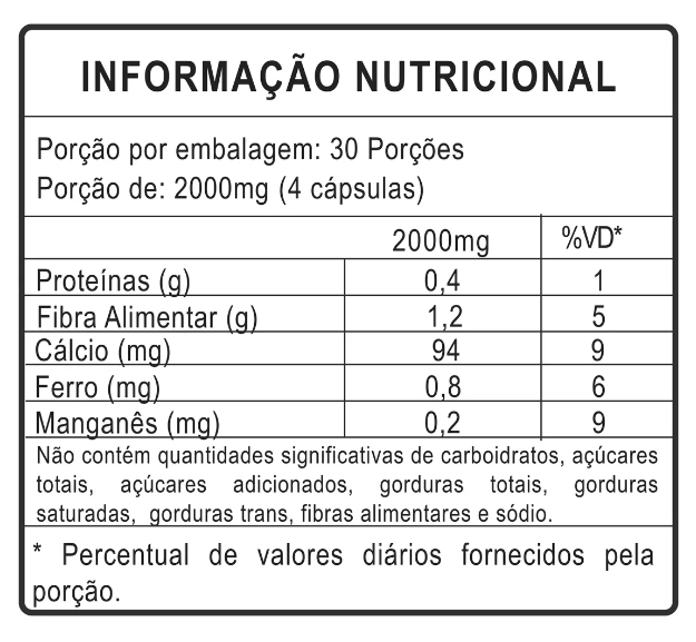 Ora Pro Nóbis, 500mg, 120 Cápsulas, Prime Ervas