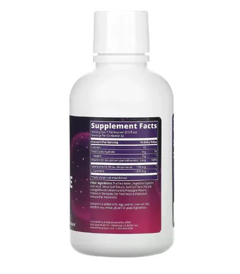 Coenzima CoQ10 100mg e L-Carnitina Líquida, Sabor Laranja e Baunilha, 480ml, MRM