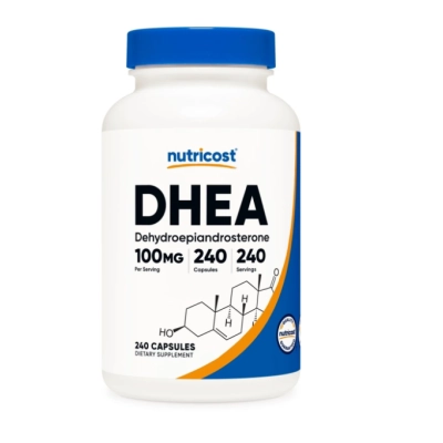 DHEA 100mg, Cápsulas Opções, Nutricost