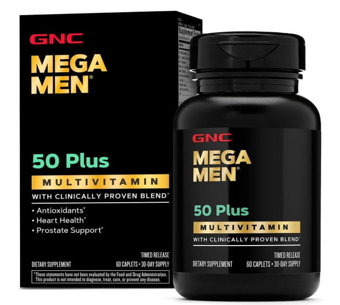 Mega Men 50 Plus Verde, 60 Cápsulas, GNC
