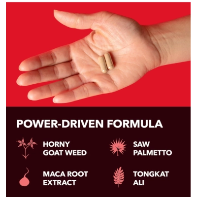 Horny Goat Weed, com Tongkat Ali, Muira Puama e Saw Palmetto, 60 Cápsulas, Havasu Nutrition