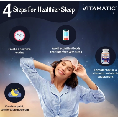 Melatonina 20mg, 365 Comprimidos Sabor Frutos Silvestres, Vitamatic