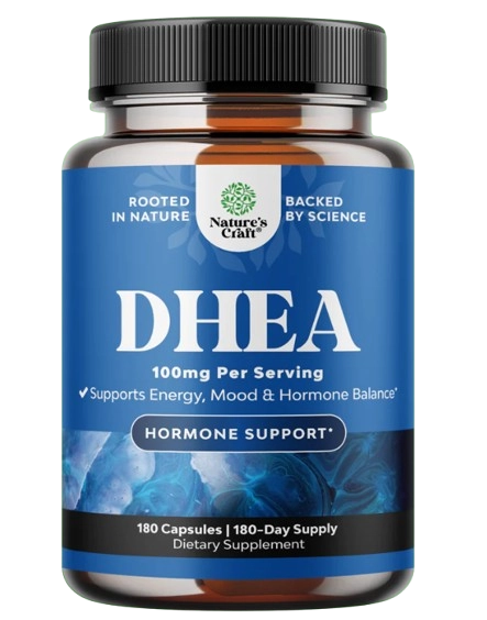 DHEA 100mg, 180 Cápsulas, Natures Craft