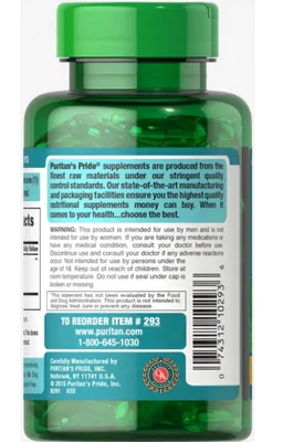 Saw Palmetto, 320mg, 60 Cápsulas em Gel, Puritan's Pride