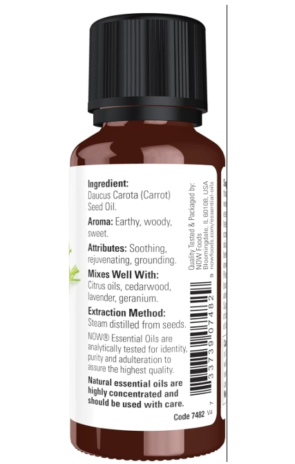 Óleos Essenciais, Aromaterapia com Fragrâncias Variadas. 30ml, Now
