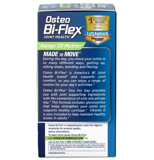 Osteo Bi Flex One per Day (Um por Dia), 30 Comprimidos