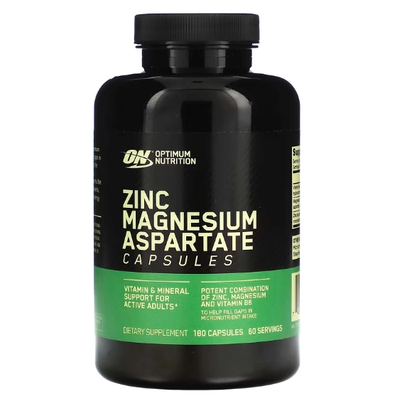 ZMA, 180 Cápsulas, Optimum Nutrition