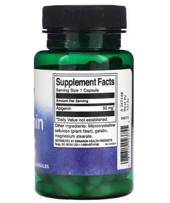 Apigenin 50mg, 90 Cápsulas, Swanson