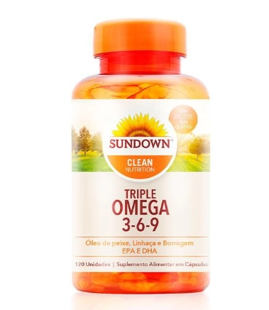 Triple Omega 3-6-9, 120 Softgels, Sundown