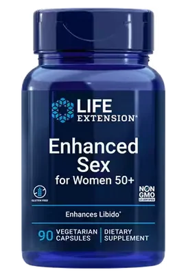 Enhanced Sex, Para Mulheres +50, 1590mg, 90 Cápsulas, Life Extension