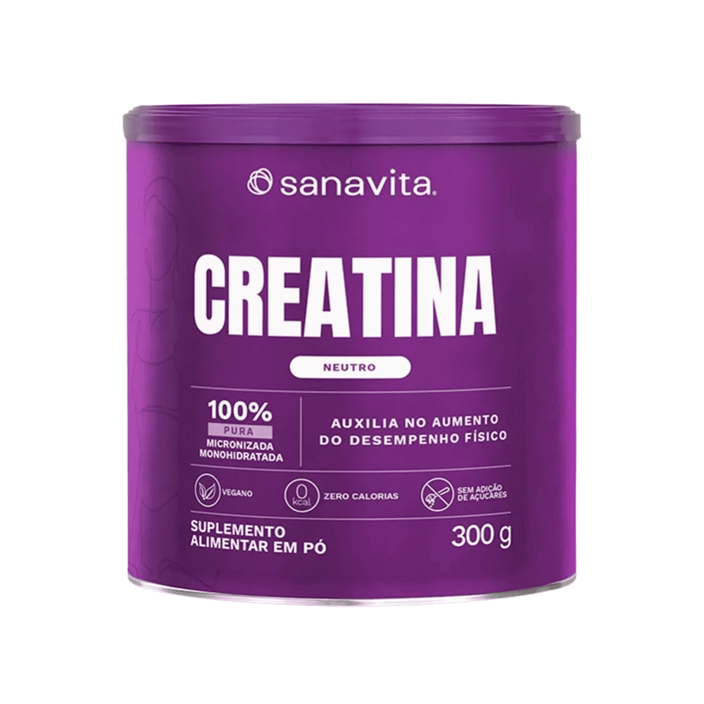 Creatina Sem Sabor, 300g - Sanavita