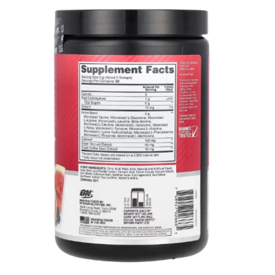 Essential AMINO Energy, Sabores, 30 Porções, Optimum Nutrition