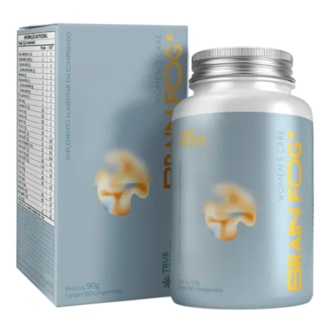 Womens Care Brain Fog, Auxilio cognitivos na  Menopausa, 60 Comprimidos, True Source