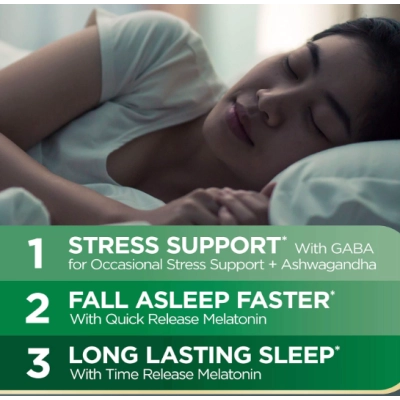 Melatonina Sleep 3, 10mg, 56 Tabletes, Nature’s Bounty