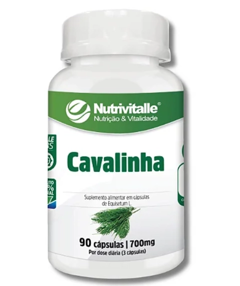 Cavalinha 700mg, 90 Cápsulas, Nutrivitalle