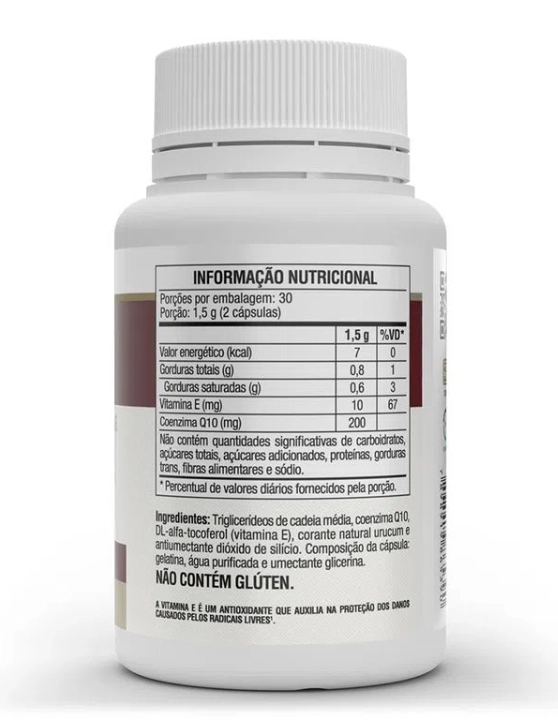 Coenzima Q10, 200mg, 60 Cápsulas, Vitafor