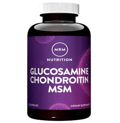 Glucosamine 1500MG Chondroitin 1200MG MSM, 90 capsulas, MRM Nutrition